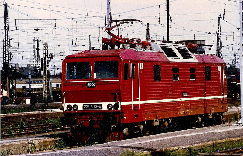 230 013-5 Leipzig Hbf, 1991, Foto Peter Krischok